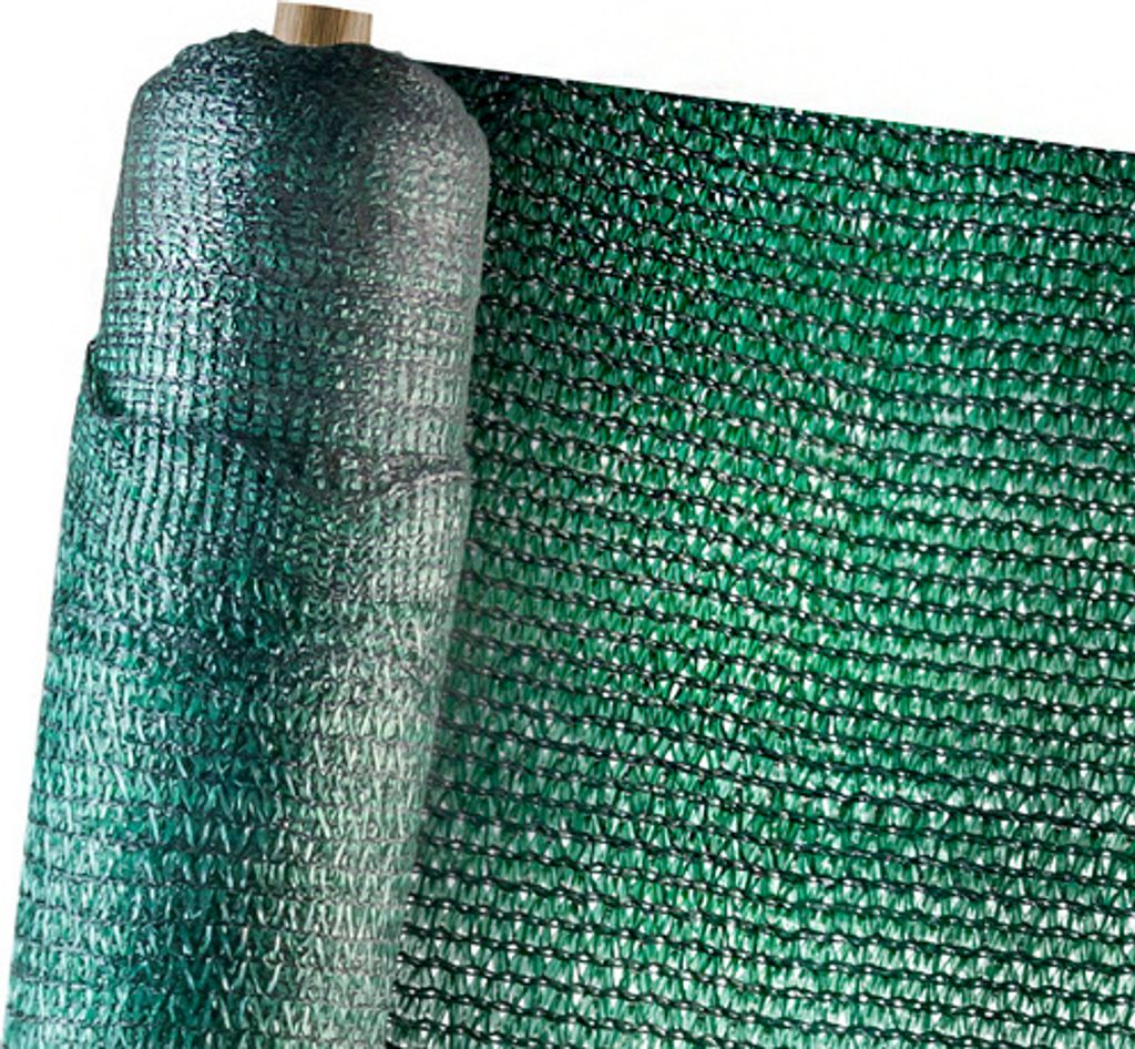 Sichtschutz Zaun Sichtschutzzaun Netz Tennisblende Schattier Windschutz Zaunblende Schattiernetz Grün 90% 150cm 10m