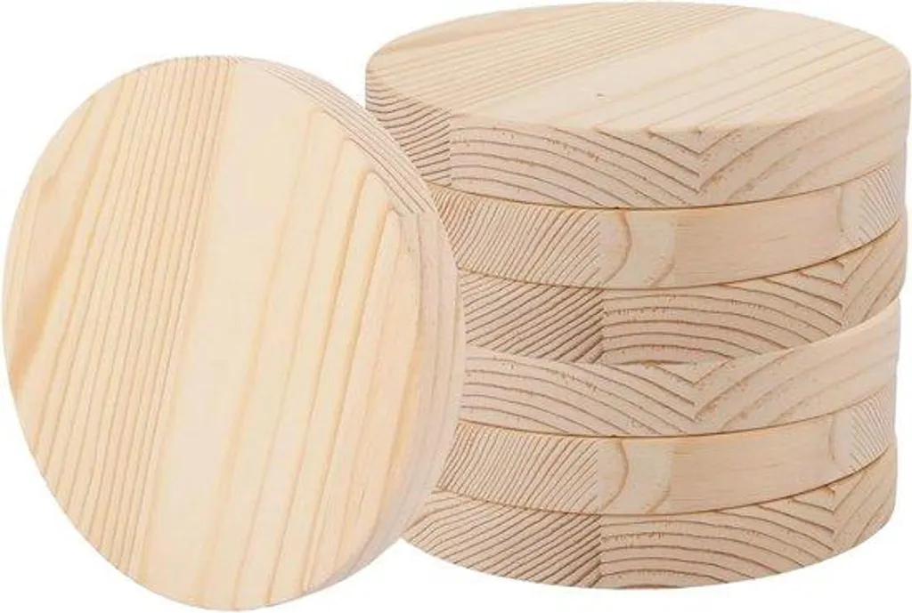 Disque bois brut 15 cm surface lisse - Idéal pyrogravure et décoration