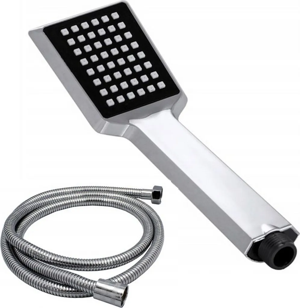 Set Doccia Anticalcare Granitan Caro - Flessibile 150cm Acciaio Cromo