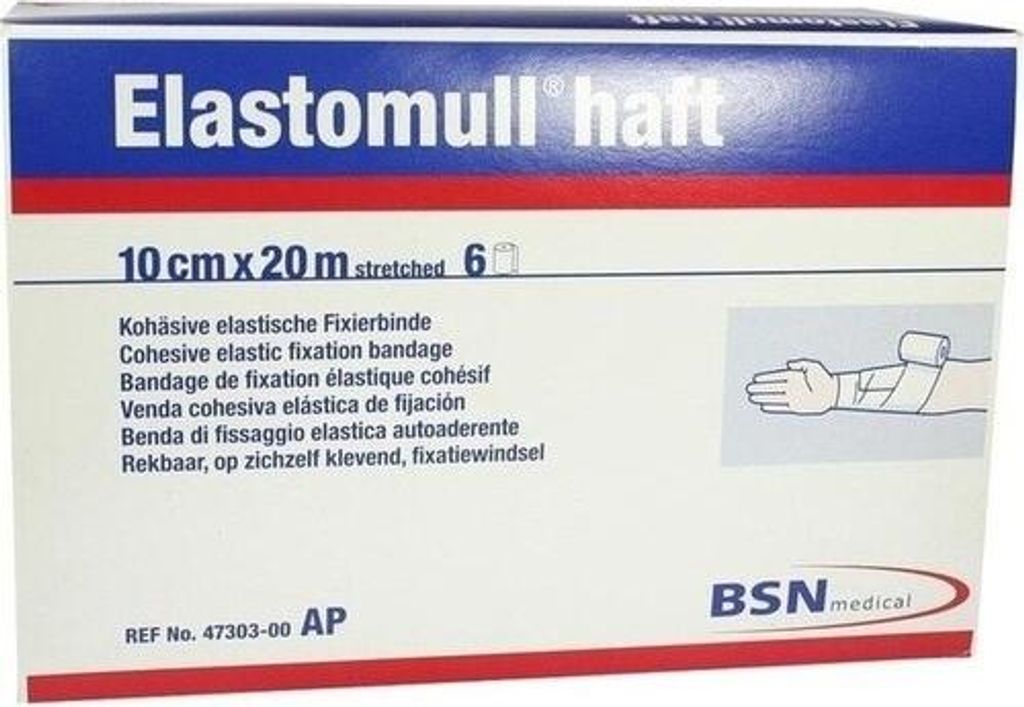ELASTOMULL haft 10 cmx20 m Fixierbinde