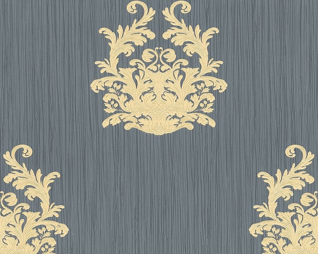 Architects Paper Tapete Nobile blau metallic 10,05 m x 0,70 Produktbild 