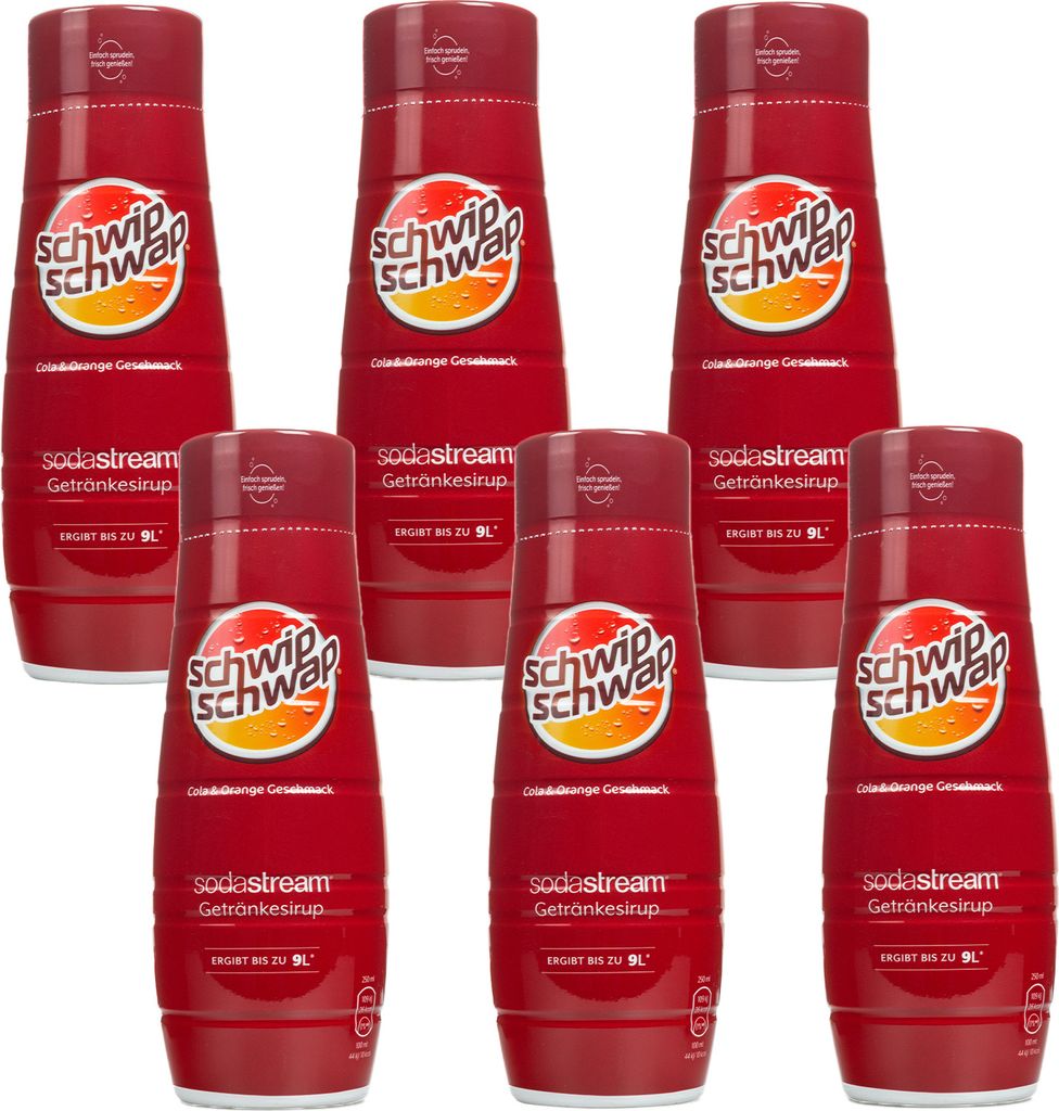 Sirop Sodastream Schwip Schwap Cola Orange , 440 ml, 6 Image du produit 