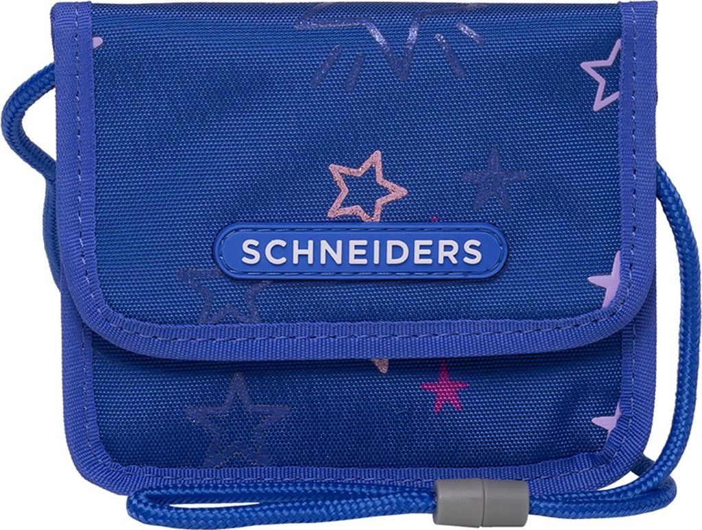 Schneiders Brustbeutel Geldbörse Neck Pouch Shooting Star blau