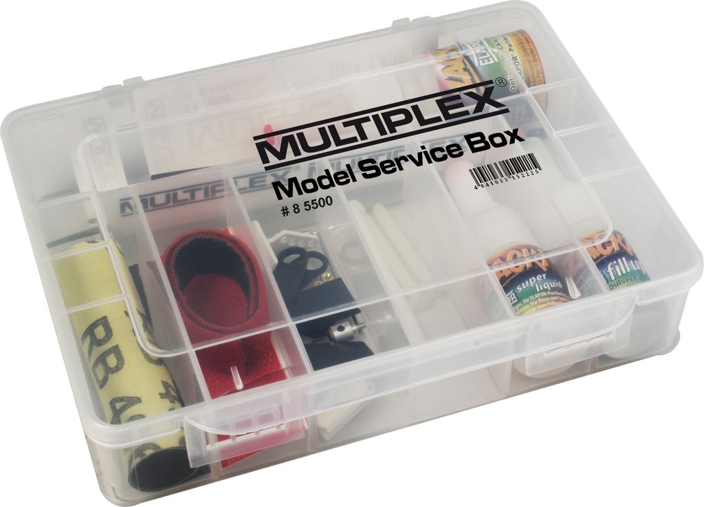 MULTIPLEX Model-Service-Box, Mehrfarbig