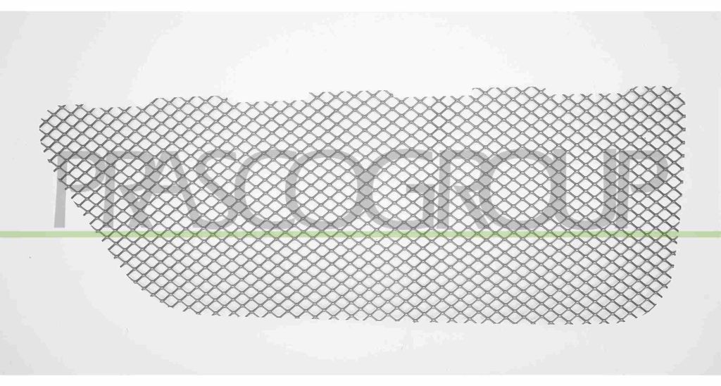 PRASCO Lüftungsgitter Grill Stoßfänger für PORSCHE 718 CAYMAN (982)