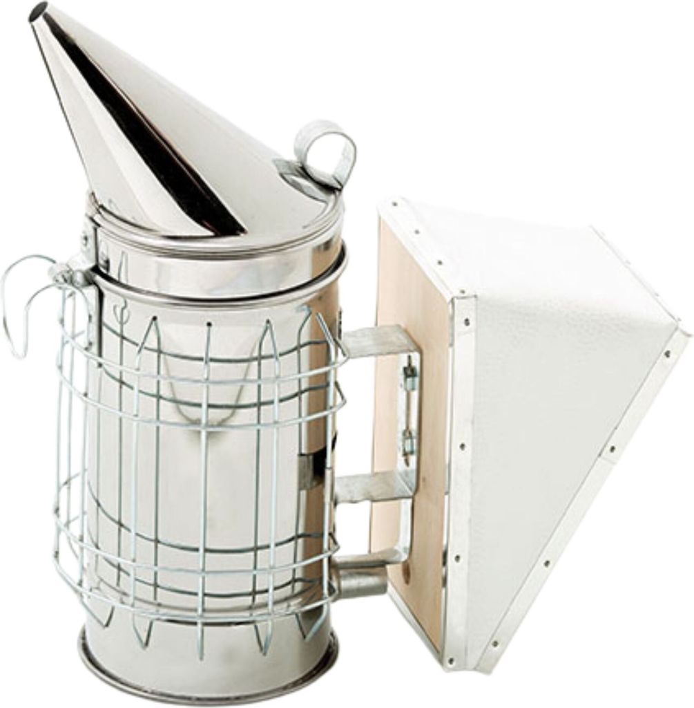 Fumigateur pour abeilles BASIC, 30 cm de haut, inoxydable Image du produit 