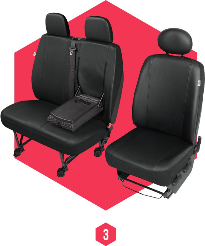 Sitzbezüge für Peugeot Boxer II (06-14) Vorne 1+2 Autositzbezüge Schonbezüge