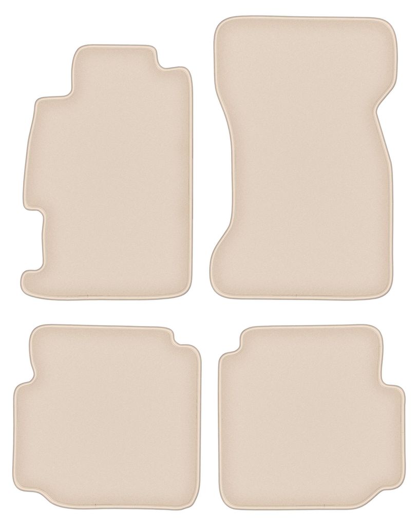 Tapis de sol velours PREMIUM beige compatibles avec Rover Image du produit 