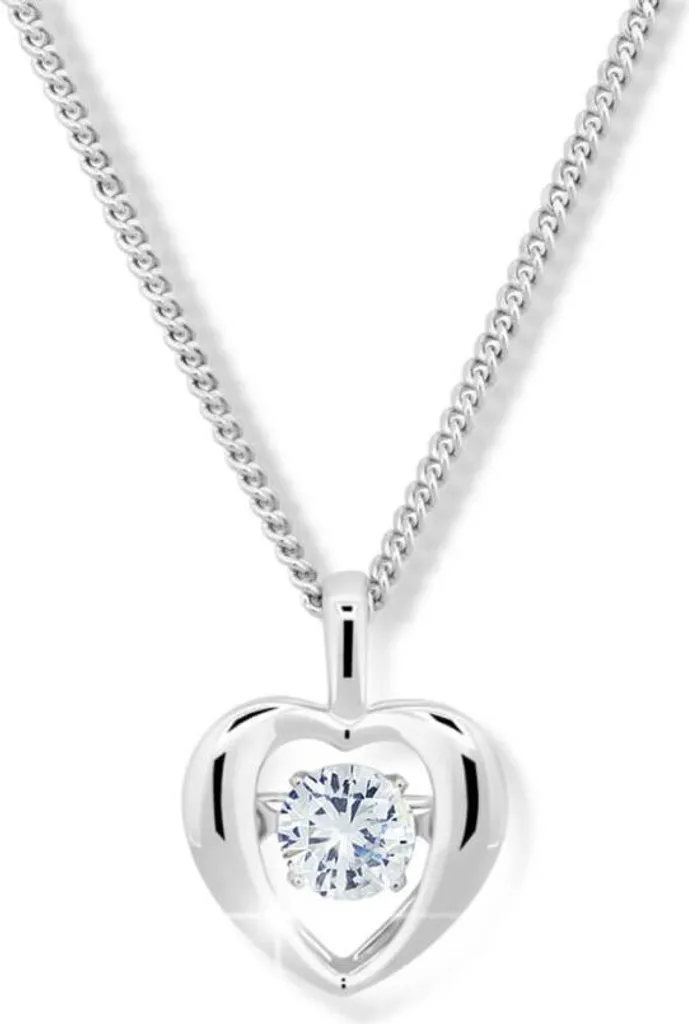 Collier romantique pour mariage ou soirée avec pendentif cristal chic