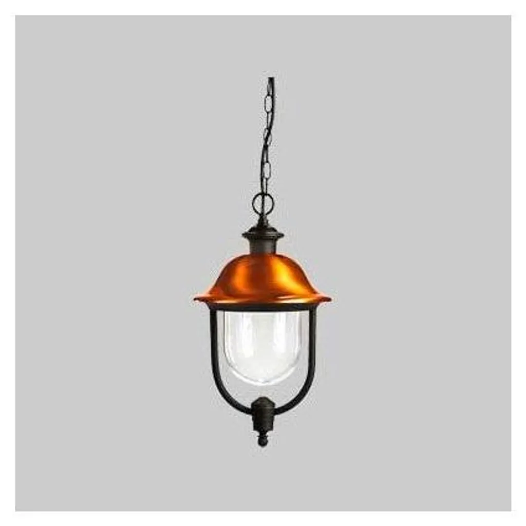 Suspension Calliope Noir et Cuivre : Luminaire de Plafond Design Chic