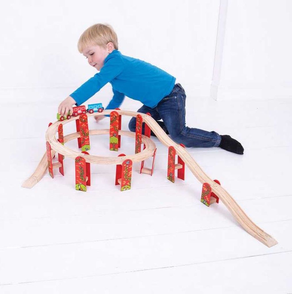 Set di binari multilivello Bigjigs Rail Immagine del prodotto 