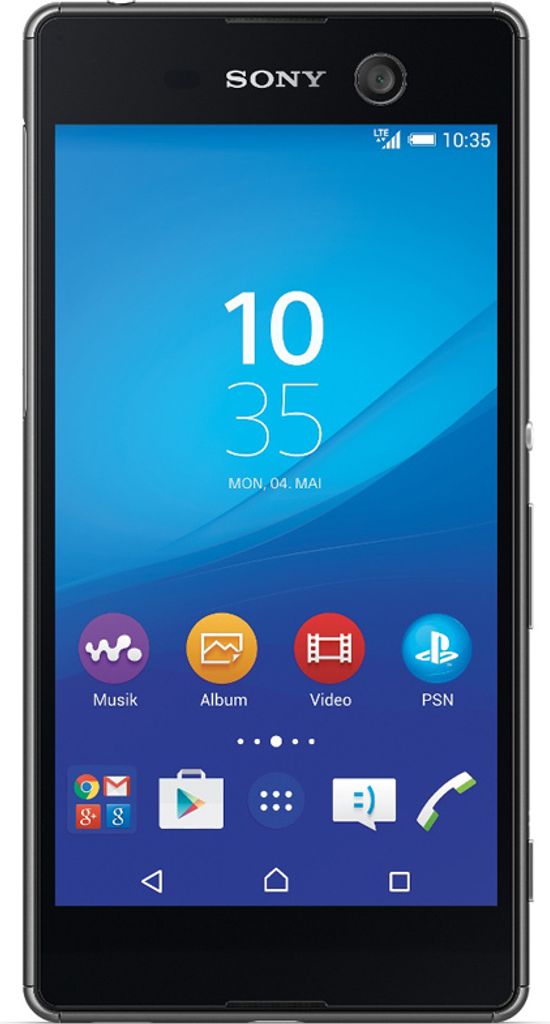 Sony Xperia M5 Smartphone 5,0 Zoll 16 GB Android schwarz "gut"