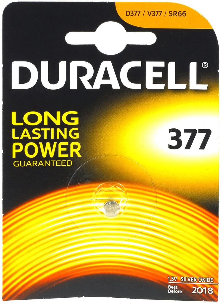 Duracell Knopfzelle SR626SW 1er Blister Produktbild 