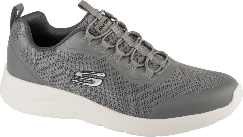 Skechers Herren-Sneaker-Slipper DYNAMIGHT 2.0 - SETNER Grau, Farbe:grau, EU Größe:421/2