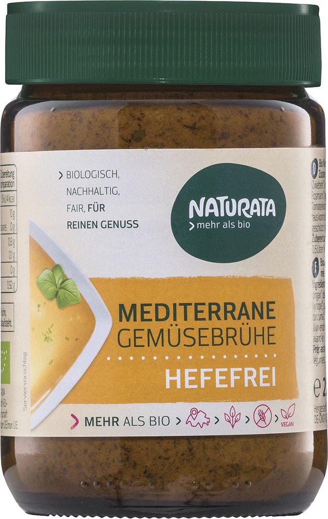 Brodo vegetale - Mediterraneo senza lievito 200g Immagine del prodotto 