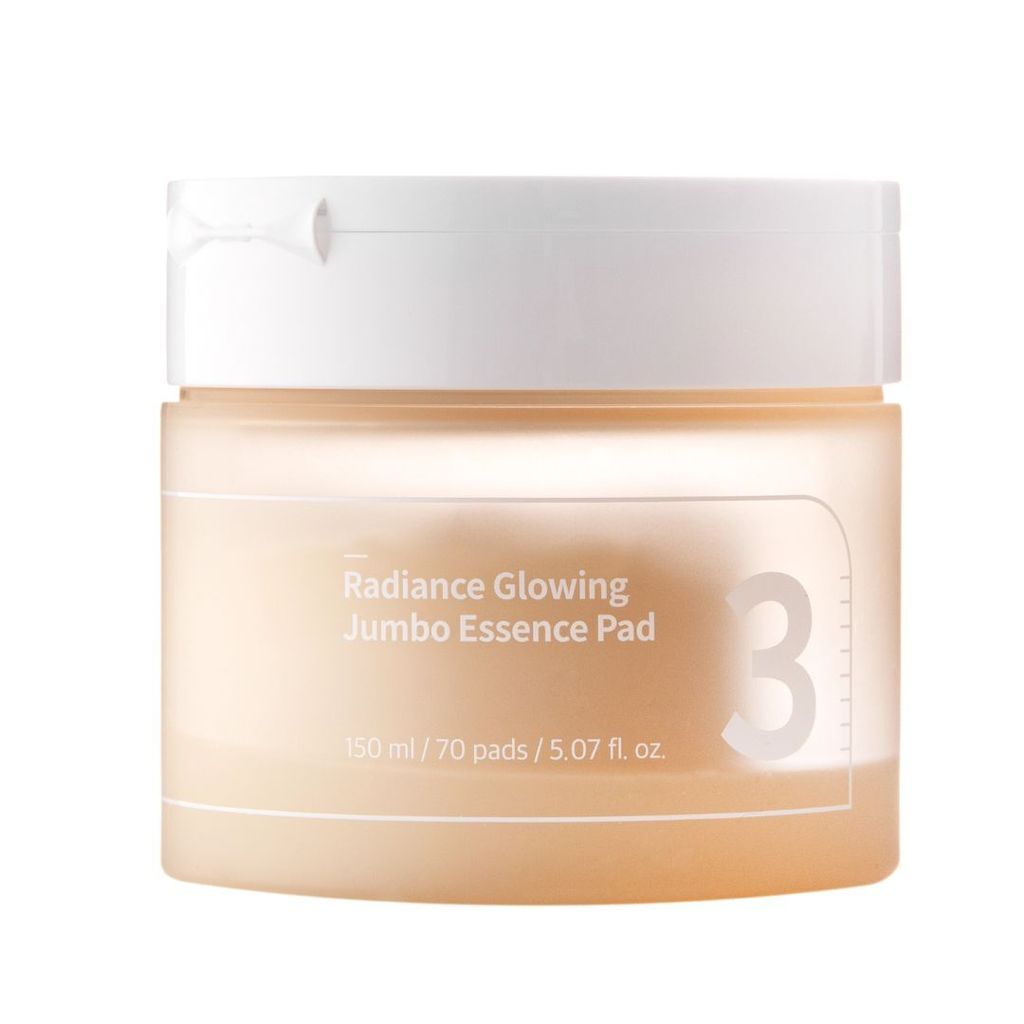 Numbuzin – Nr. 3 Radiance Glowing Jumbo Essence Pad – 150 Produktbild 