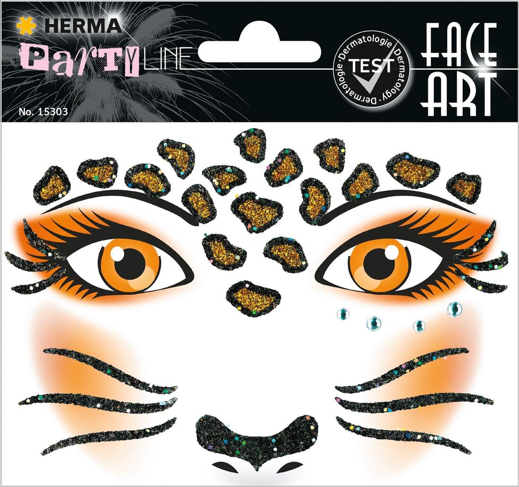 HERMA Face Art Sticker Leopard Obrázek produktu 