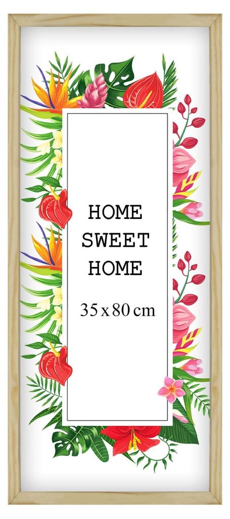 MG Design Natural Bilderrahmen 35 x 80 cm - Aus echtem Holz Produktbild 