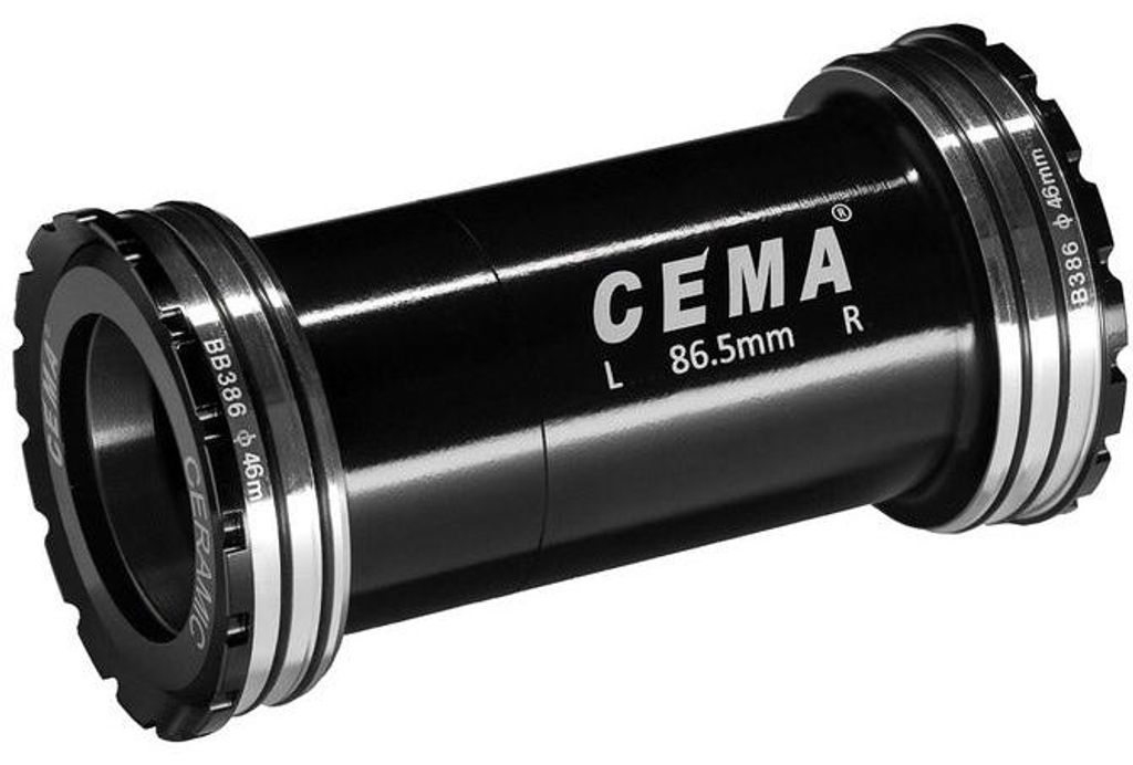 Cema Innenlager BB386 Praxis M30 SG3 beschichtete Keramik schwarz