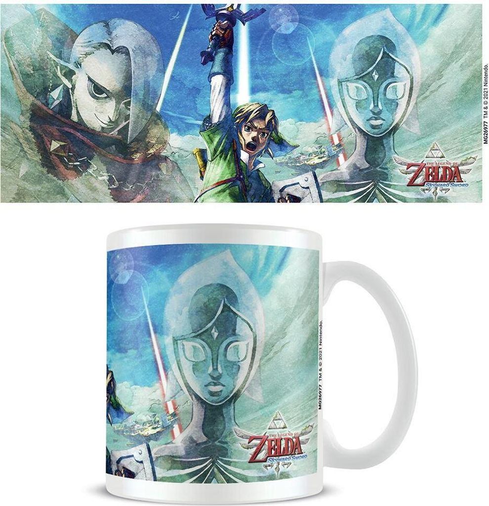 The Legend Of Zelda - Kaffeebecher "Skyward Sword Trio" PM1968 (Einheitsgröße) (Bunt)