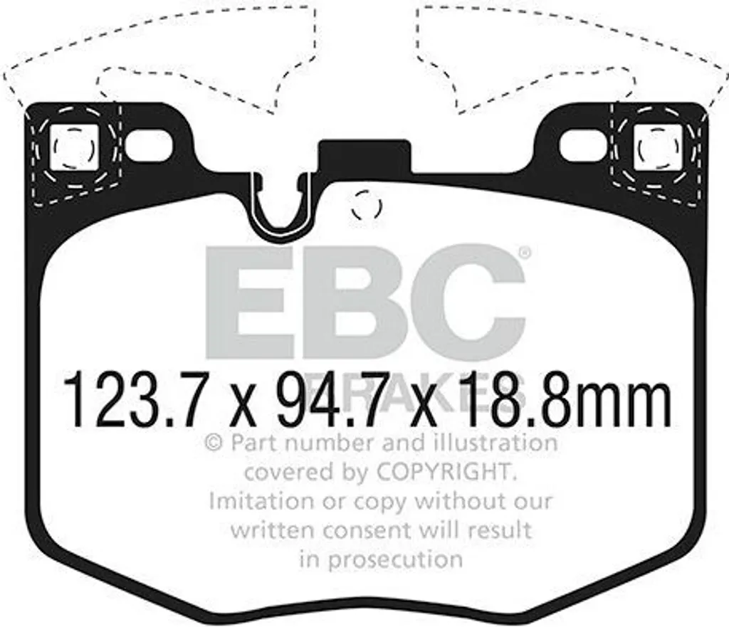 Dites stop aux bruits de frein sur votre BMW Série 5 F11 EBC DP22302
