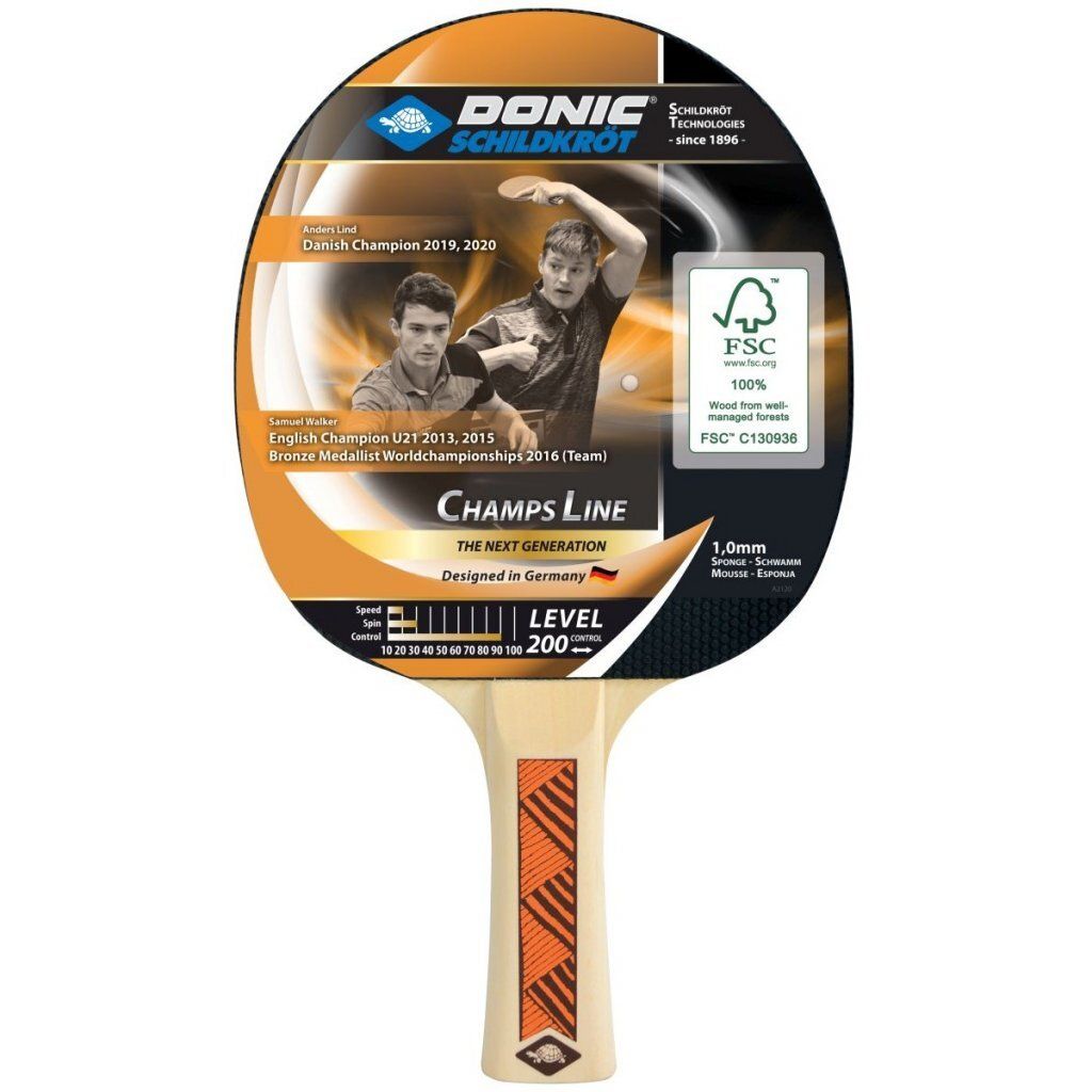 DONIC Tischtennisschläger CHAMPS LINE 200