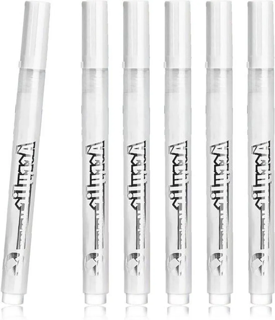 Marqueur Peinture Indélébile sur Pierre et Métal - Lot de 6 Stylos