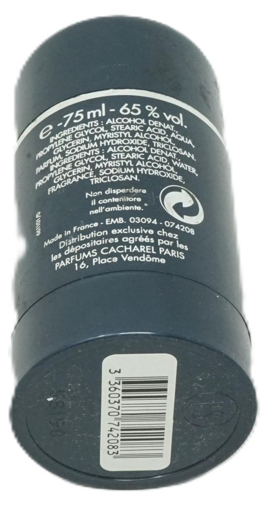 Cacharel Pour Homme Deodorant Stick 75 ml Obrázek produktu 