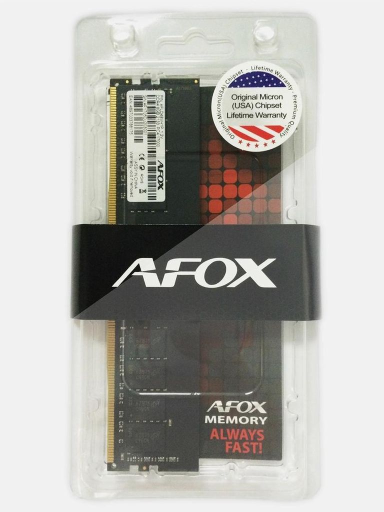 AFOX PC Memory- DDR4 4GB 3200MHz Rank1