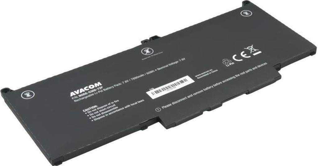Dell Latitude 5300, 5310, 7300, lithium-polymeer batterij, Productafbeelding 
