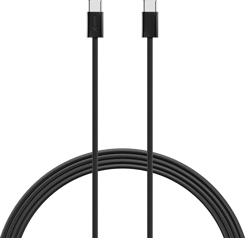 Xlayer Feingewebtes Apple Kabel USB-C auf USB-C 2 Meter