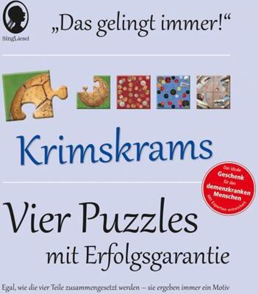 Das \Gelingt-immer\"- Puzzle Krimskrams. Das Puzzle-Spiel Produktbild 