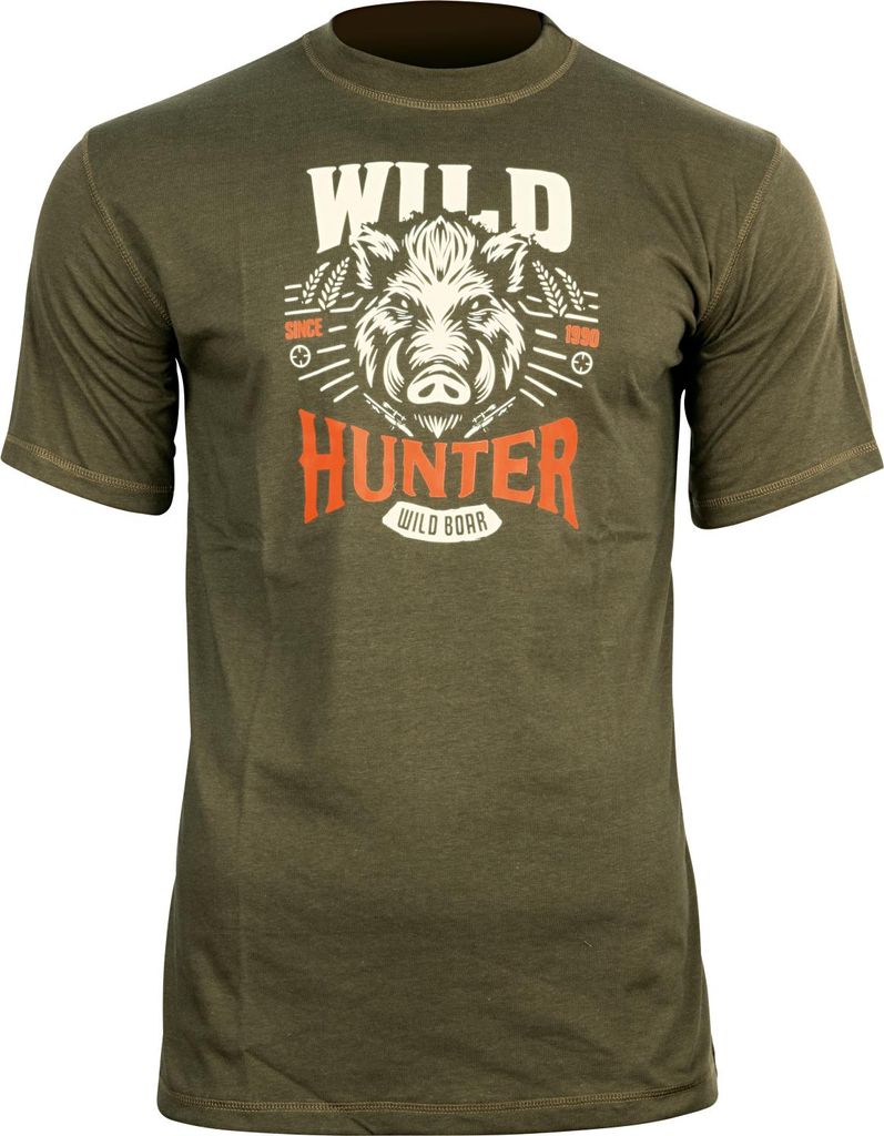 Hart Ground Wild T-Shirt Herren (Dunkeloliv) Größe XL