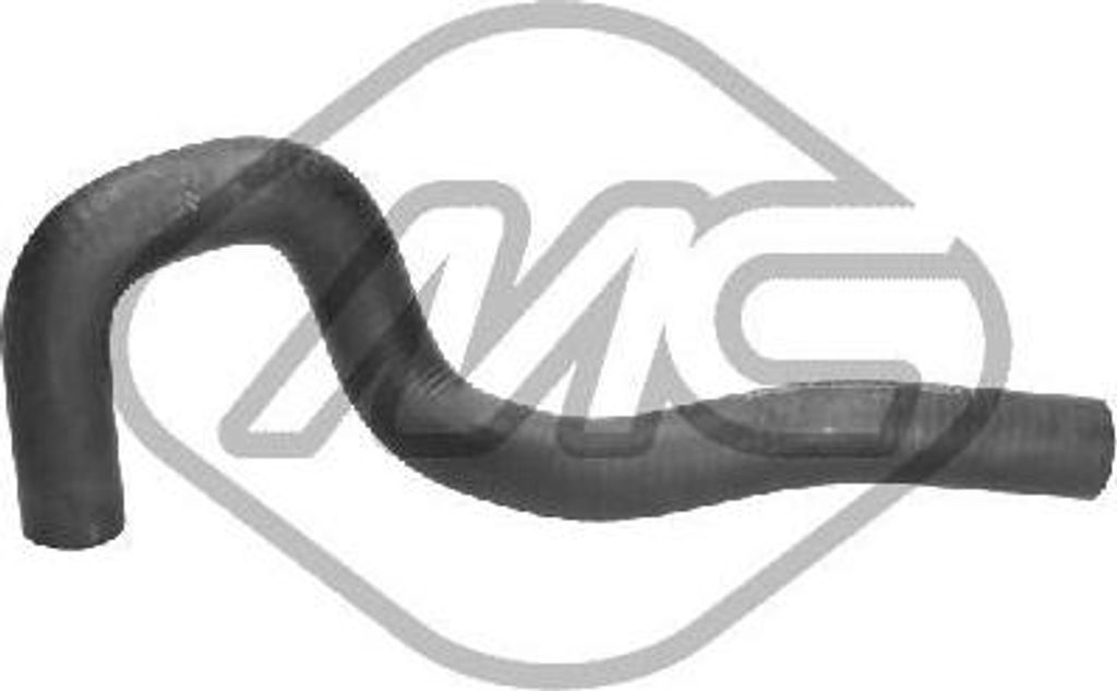 Metalcaucho 8146 Kühlerschlauch OE 90530799 kompatibel mit Vectra, Calibra A, Astra F