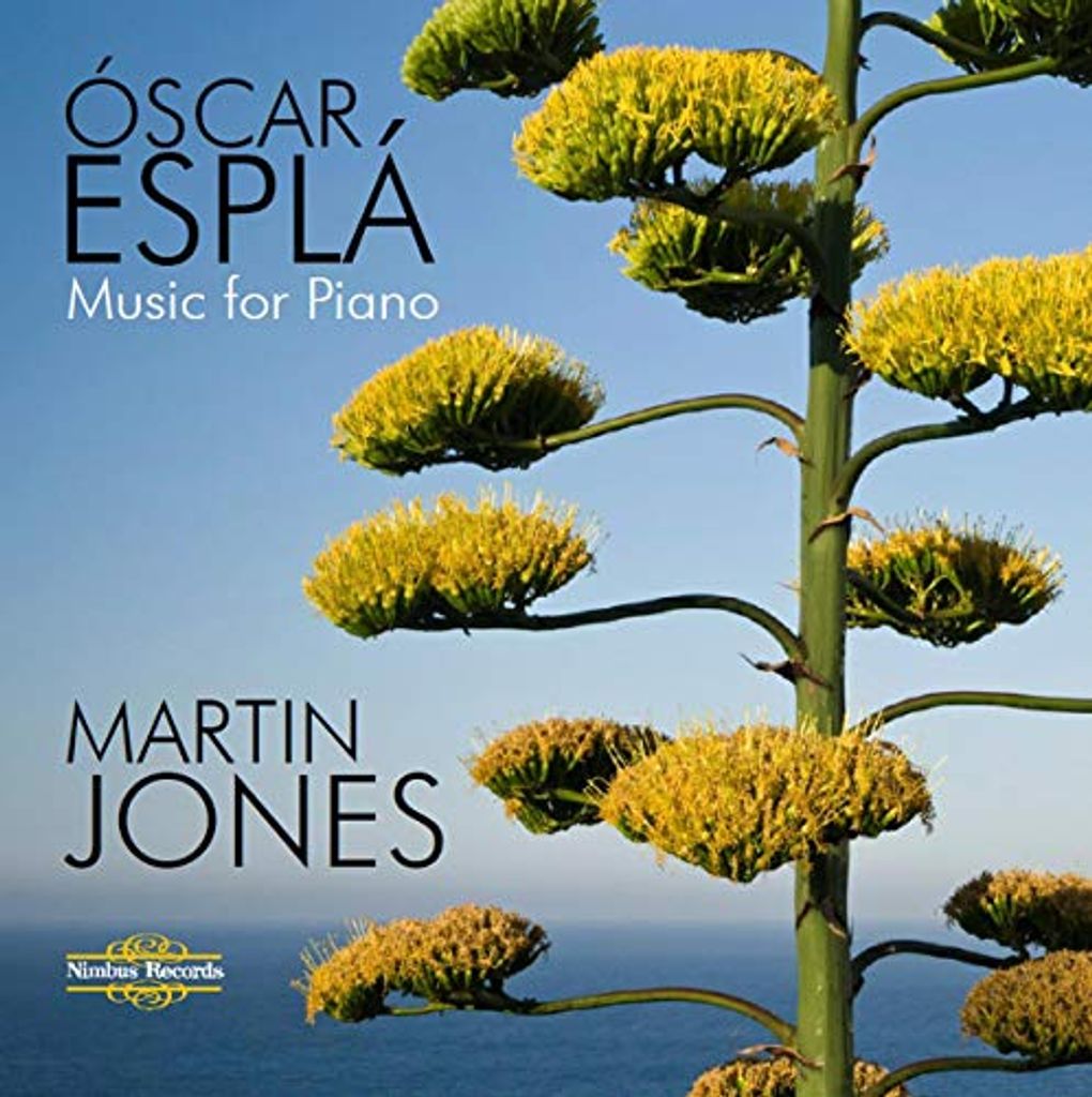 Martin Jones (Klavier) - Oscar Espla: Musik für Klavier CD