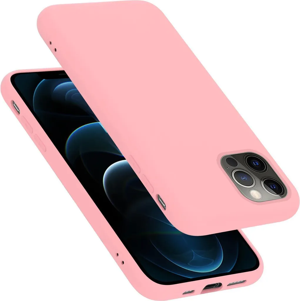 Cadorabo Custodia iPhone 13 PRO Rosa: Cover TPU Antiurto e Sottile