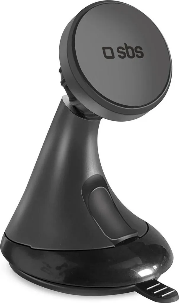 Sbs Tesuppwindow Supporto per smartphone compatibile con Magsafe, per cruscotto / parabrezza - Nero