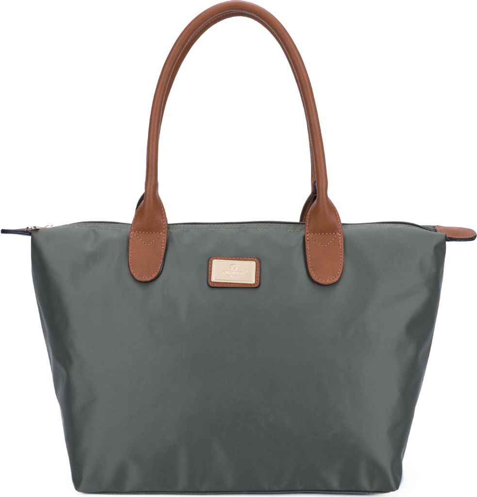 Gallantry, Cabas La Balade Handtasche Größe M, Khakigrün