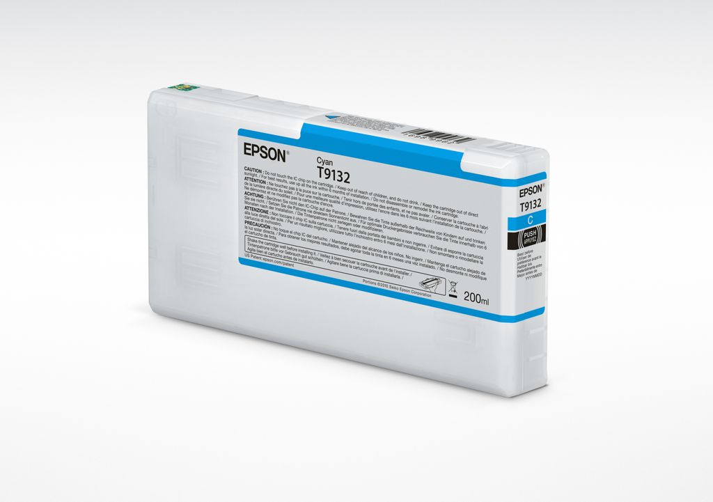 Epson Tintenpatrone cyan T 913 200 ml T 9132
