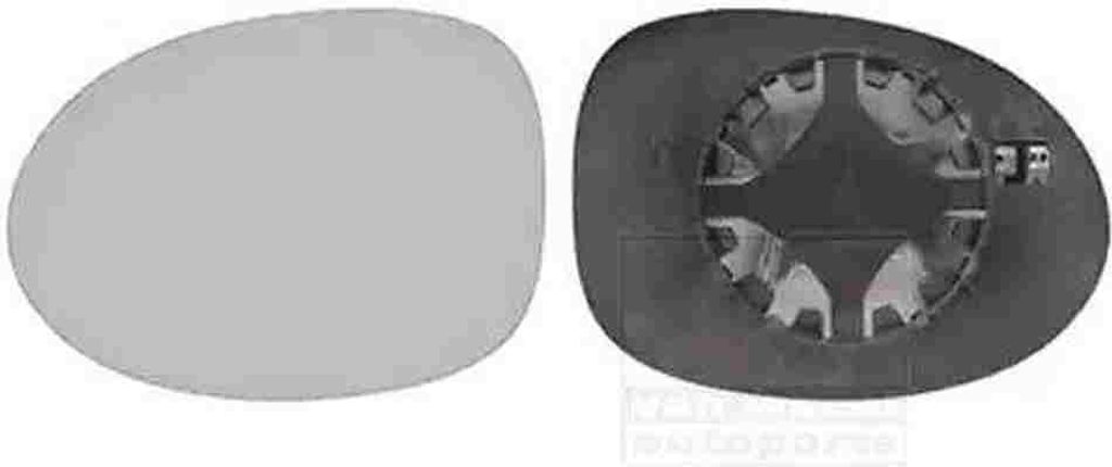 VAN WEZEL Spiegelglas, Außenspiegel Artikel: 4343837