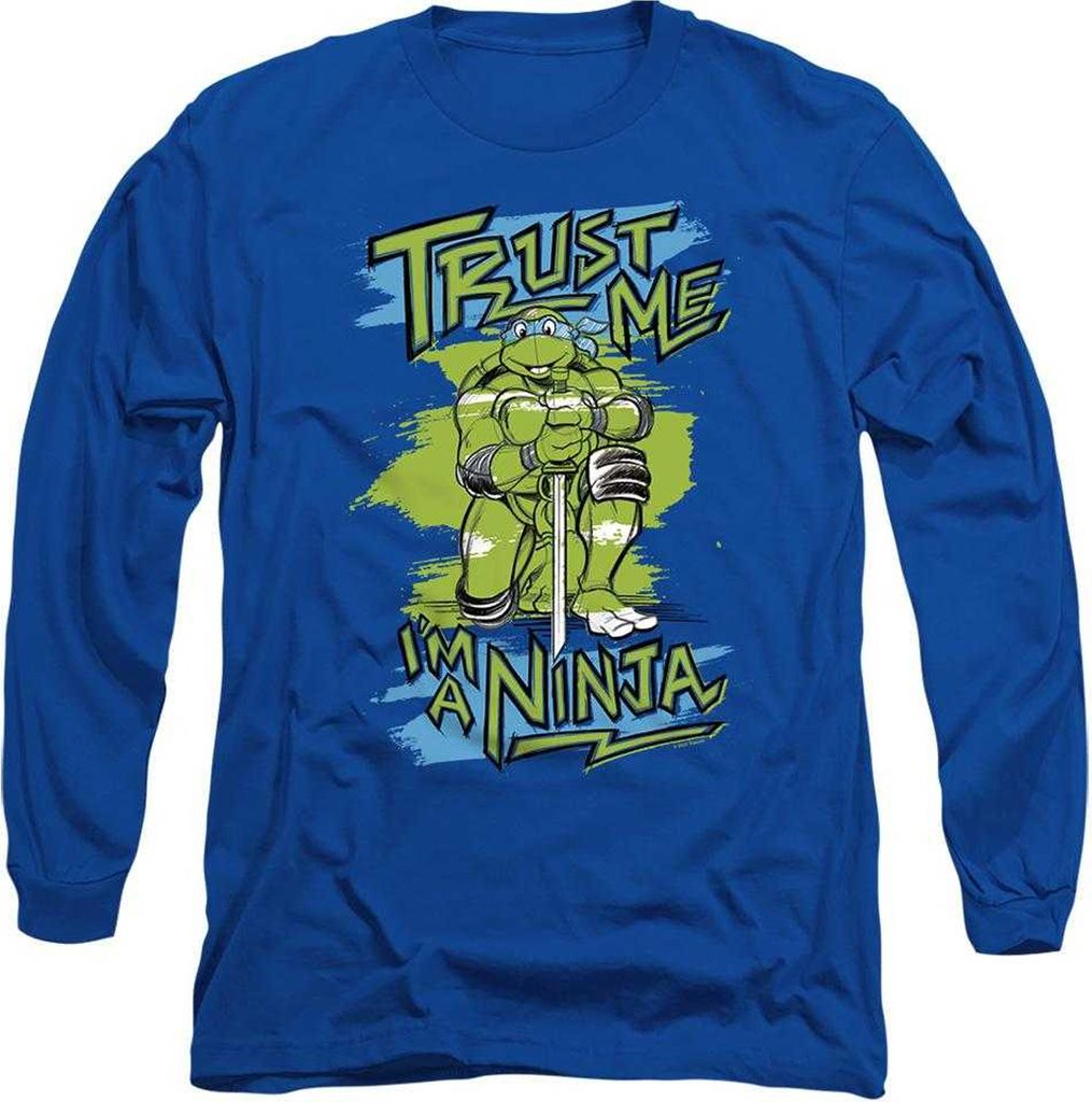 Teenage Mutant Ninja Turtles - "Trust Me I'm A Ninja" T-Shirt für Herren/Damen Uni TV10654 (S) (Königsblau)