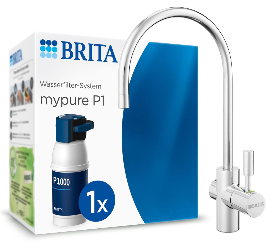 Brita mypure P1, Filtr pod dřez, Modrá, Bílá Obrázek produktu 