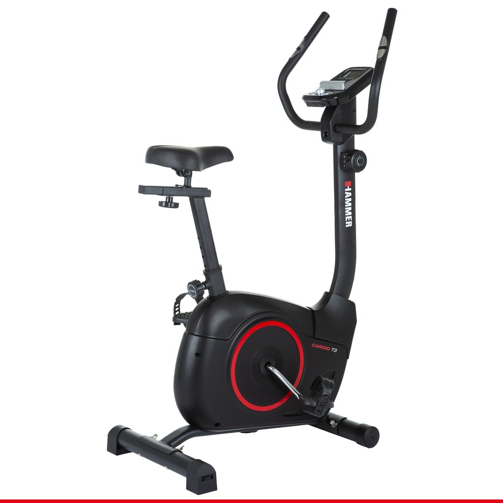 HAMMER Ergometer Cardio T3, hometrainer, met hartslagmeter, Productafbeelding 