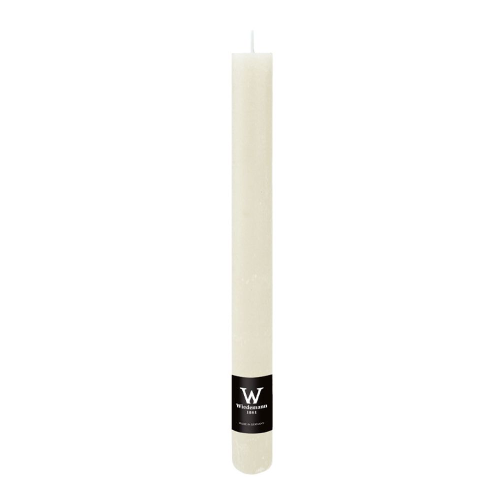 Stabkerzen aus Paraffin, Elfenbein, Marble Rustik, Produktbild 