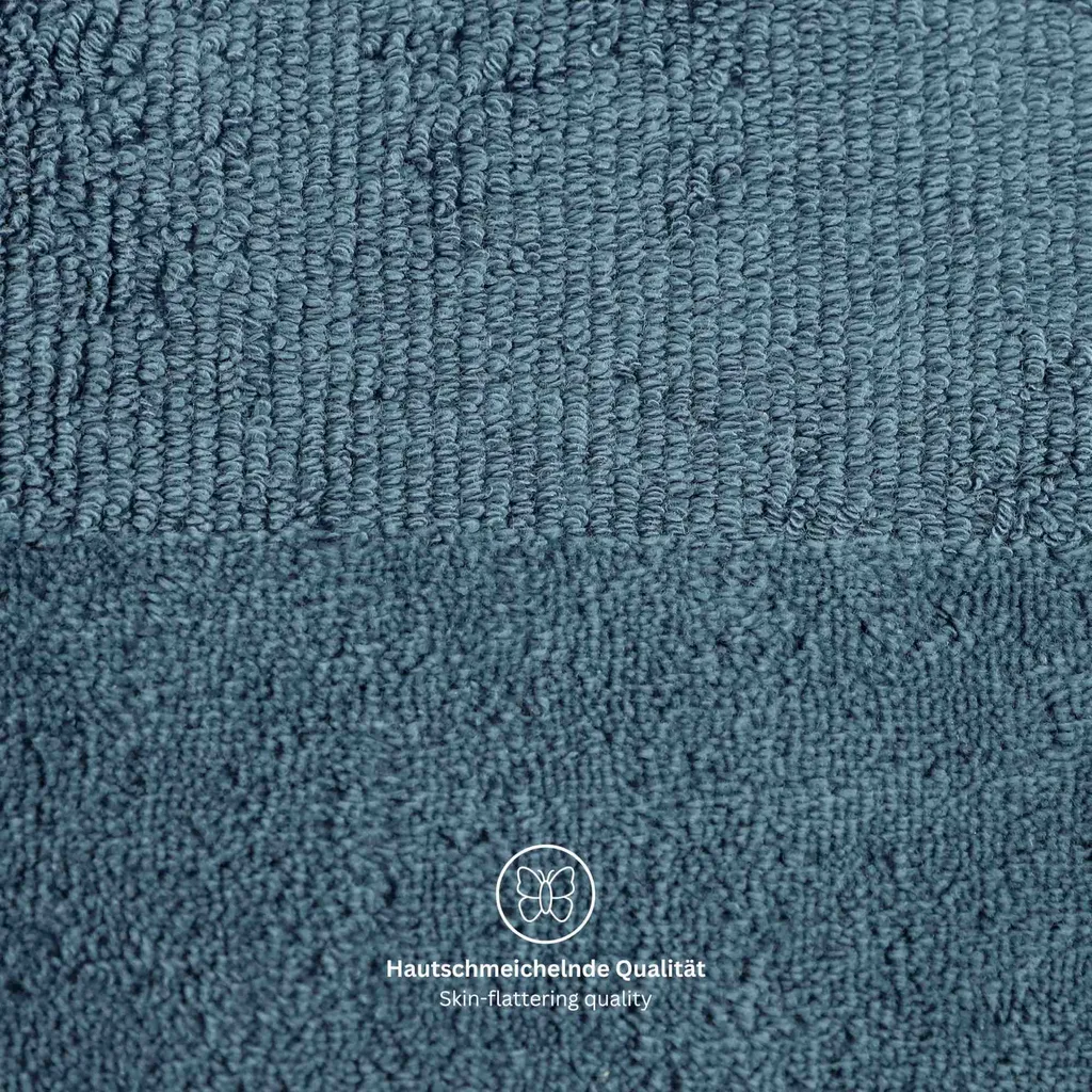 Serviette SENSE-4 SCHÖNER WOHNEN Collection Bleu 50x100 cm Qualité