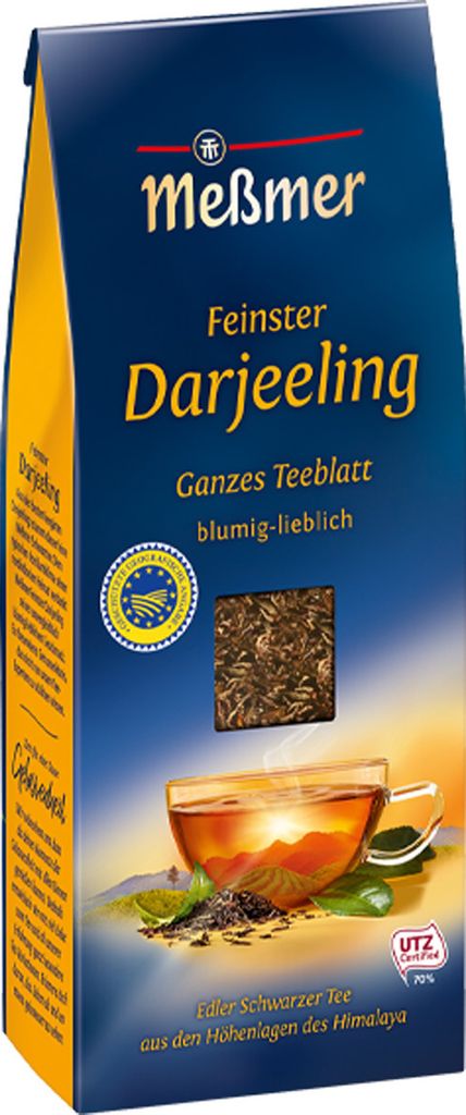 Meßmer Finest Darjeeling Celé čajové lístky květinově Obrázek produktu 