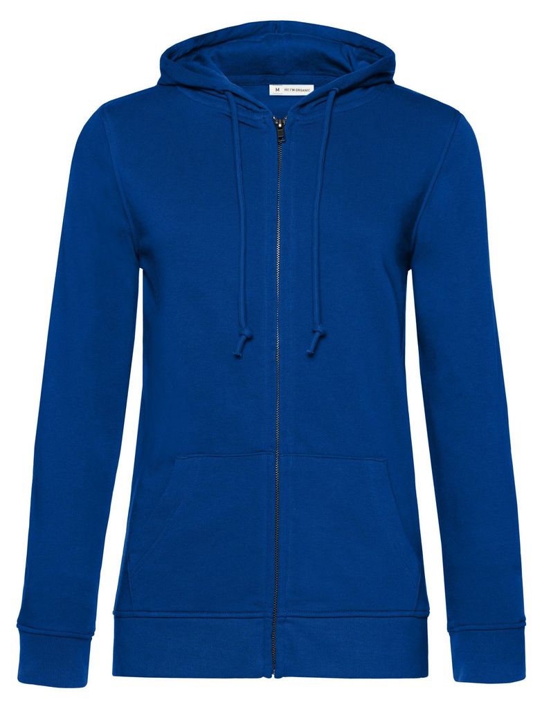 B&C - "Inspire" Hoodie mit durchgehendem Reißverschluss für Damen FK2914 (XXL) (Königsblau)