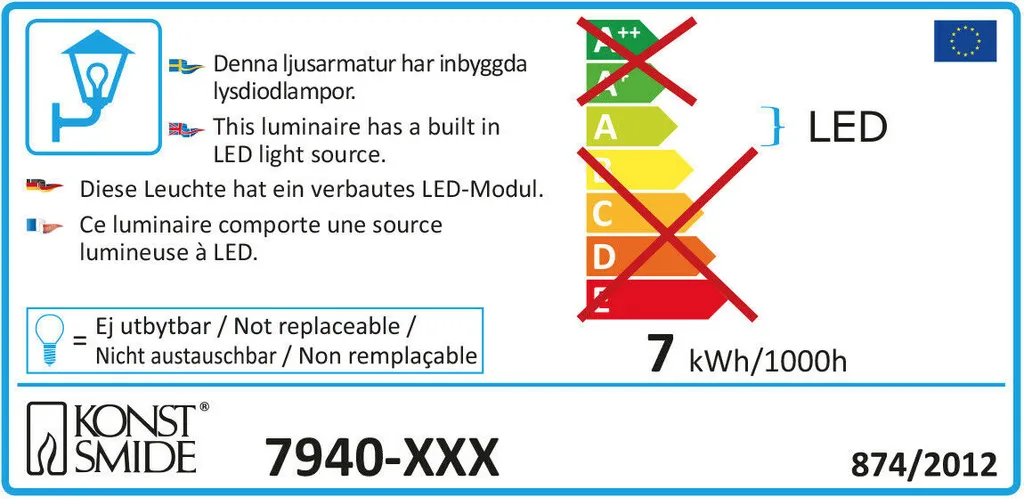 Applique Extérieure Anti-Éblouissement Anthracite à Faisceau Modulable - 20
