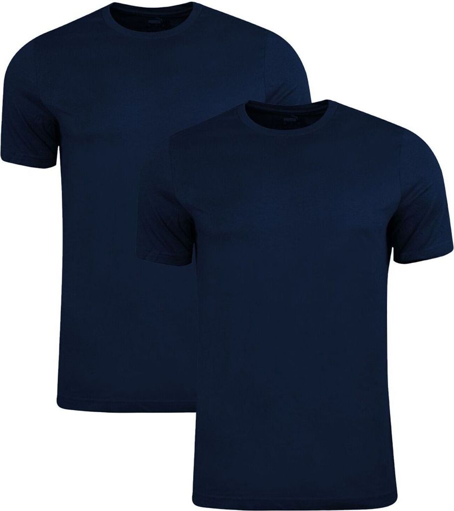 Puma Junior Base T-shirt Navy 2-pack 68357702-2 Kinder