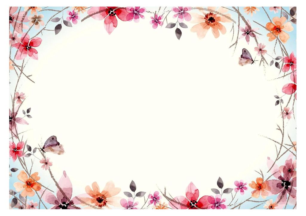 Schreibtischunterlage aus Papier DIN A2 | Abreißblock | Design "Frühlingsreigen" | 25 Blatt Schreibtischunterlage A2 | Notiz Unterlage | mit extr...